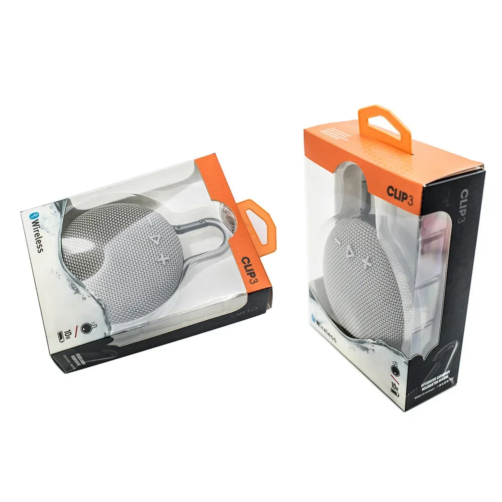 Clip3 BT Speaker card hook waterproof Mini Portable music box Wholesale High Quality Outdoors BT Subwoofer