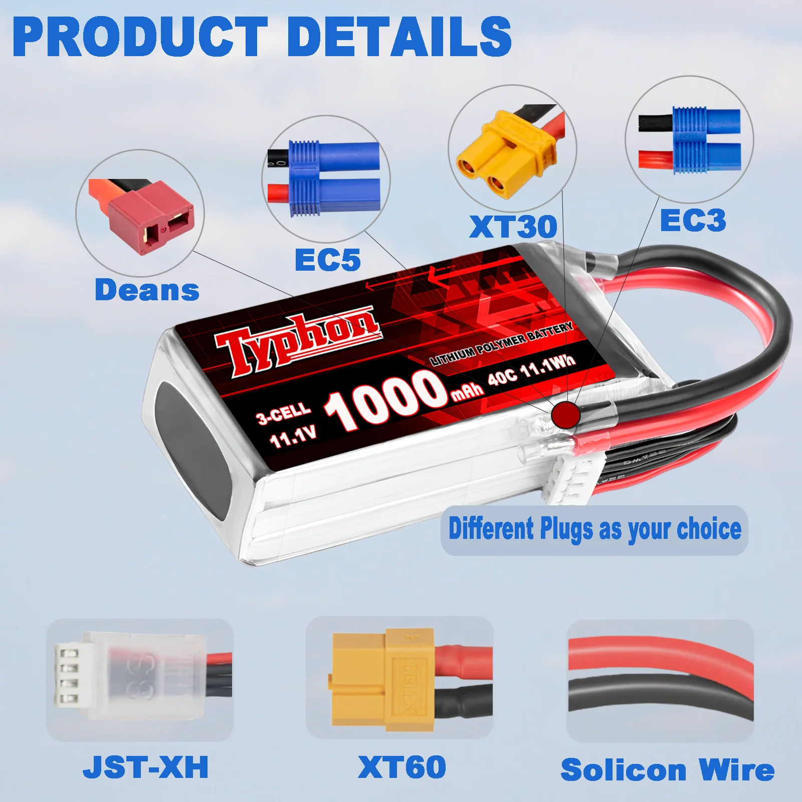 11.1v 1000mah 3s 7.4v 2500mah 6000mah 4s 6s lipo battery 18.5v 11v 12v 25c 3200mah 1650mah 5000mah 10000mah drone batterie lipo