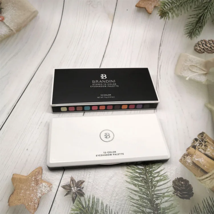 High Quality Low MOQ  Pigmented  matte  Eyeshadow  Chameleon Shimmer   Eyeshadow Palette