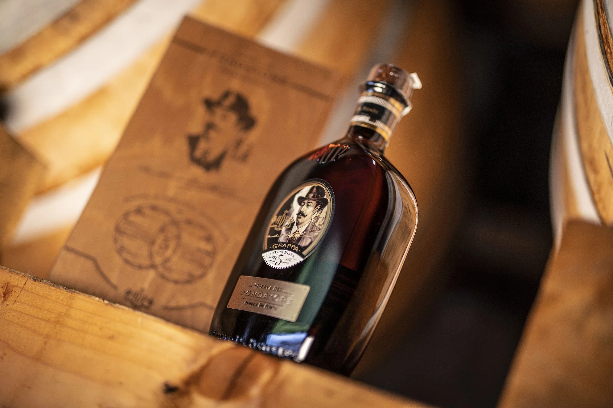 Премиум-качество 5Y баррик для пожилых O. 50cl, итальянский виноградный бренди, дистиллированный