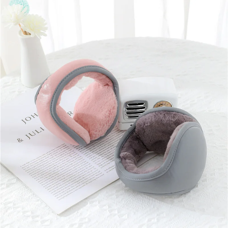 Wholesale Customised  winter Warmer polyester surface earmuff outdoor earwarmer ear muff