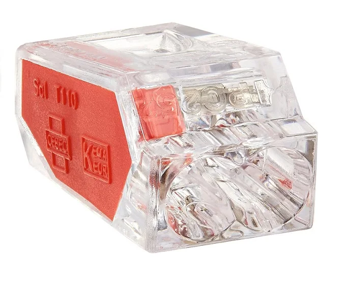 
Push-in Wire Connector for Solid Conductors 