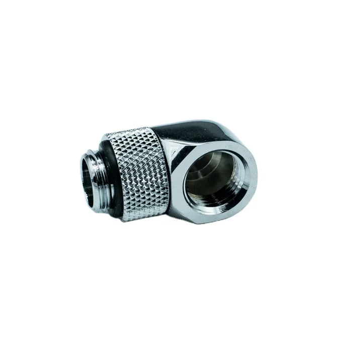 water cooling system use 90 degree rotary angled copper elbow adapter