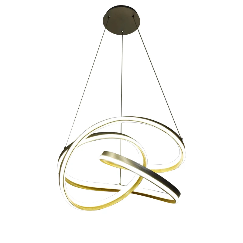 2022 Hot sell New Design Simple creative Irregular Shape Unique  dinner room led Decorative Modern pendant lamp Home Lighting