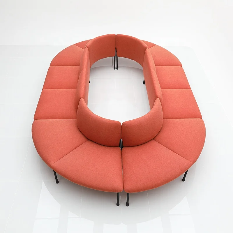 Waiting Room Seats Business Airport Seats Colorful Upholstered Sofa Reception Room Hospital Leisure Waiting Chairs