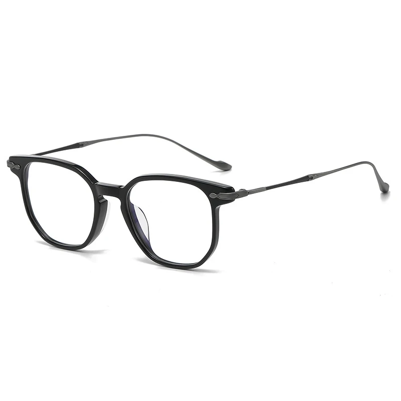 HGM Custom Best Sale B Titanium Acetate Eyewear Anti Blue Light Computer Glasses For Men Women