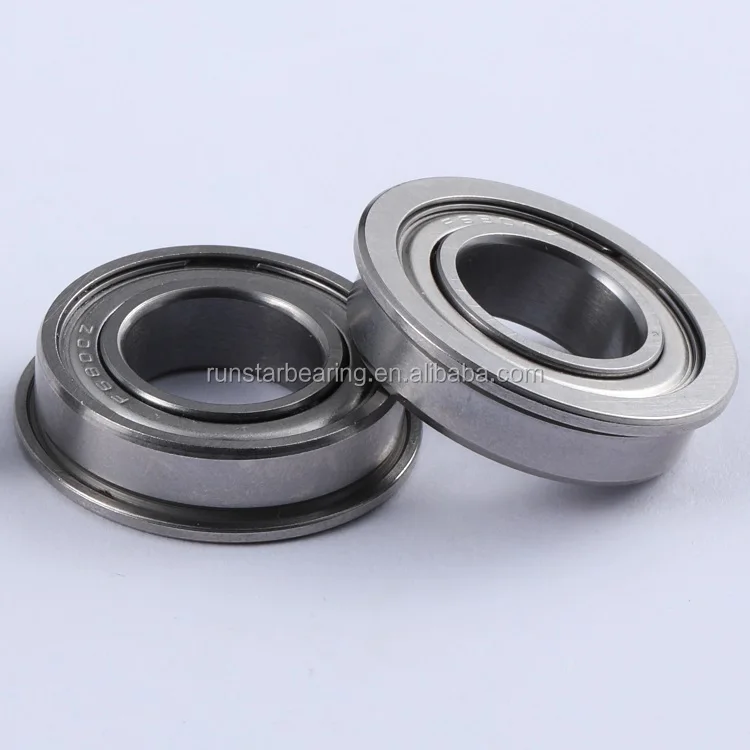 Фланцевый радиальный шарикоподшипник от производителя F6800ZZ 10*19*5 мм, фланцевый подшипник, дешевый фланцевый подшипник