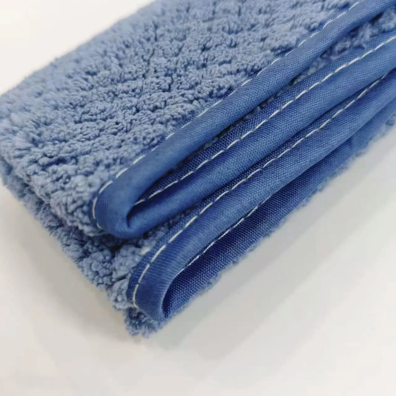 ShaoXing Wholesale customized15% T 85% Nishiki  Terry cloth (blue) 280gsm Length 31cm * width 29cm tricot fabric