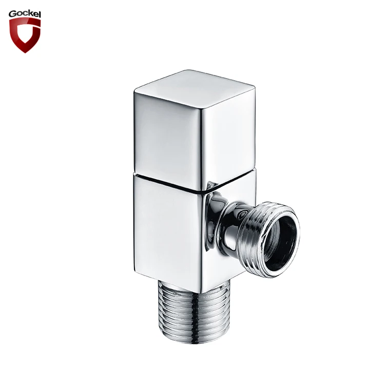 Good Price Bathroom Fittings Chrome Plated Brass Angle Valve 1/2 Water Valve For Bathroom