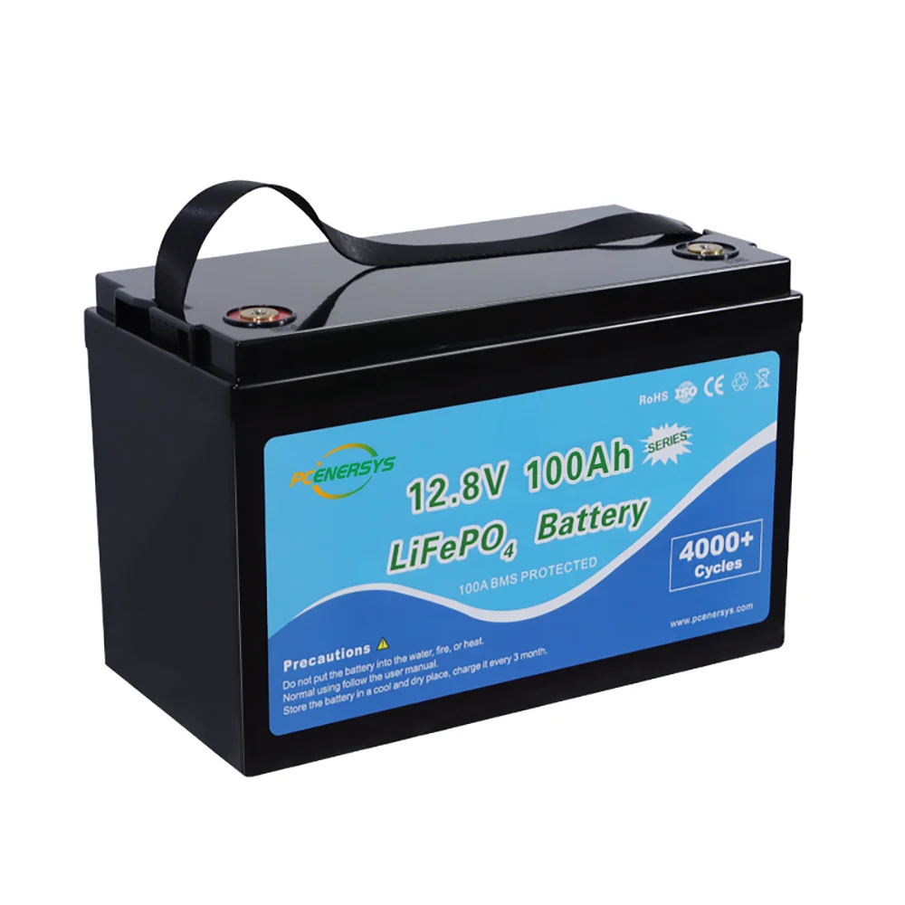 Ion Batteries 12 Volt 100Ah Battery Lifepo4 Pack 200Ah Batt Accu Lifpo4 Solar Litium Phosphate Energy Storage Lithium 12V 120Ah
