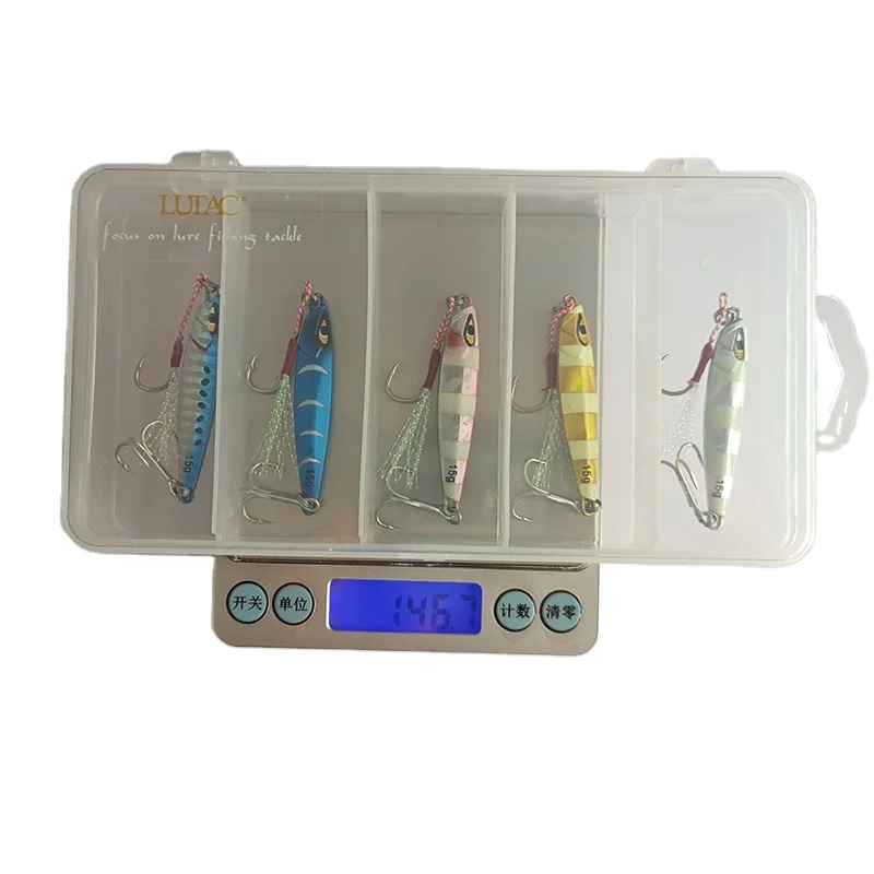 LUTAC Wholesale Cheaper Lead Fish Scratch resistant epoxy coating Bare fish light board Free to match the hook Spray paint