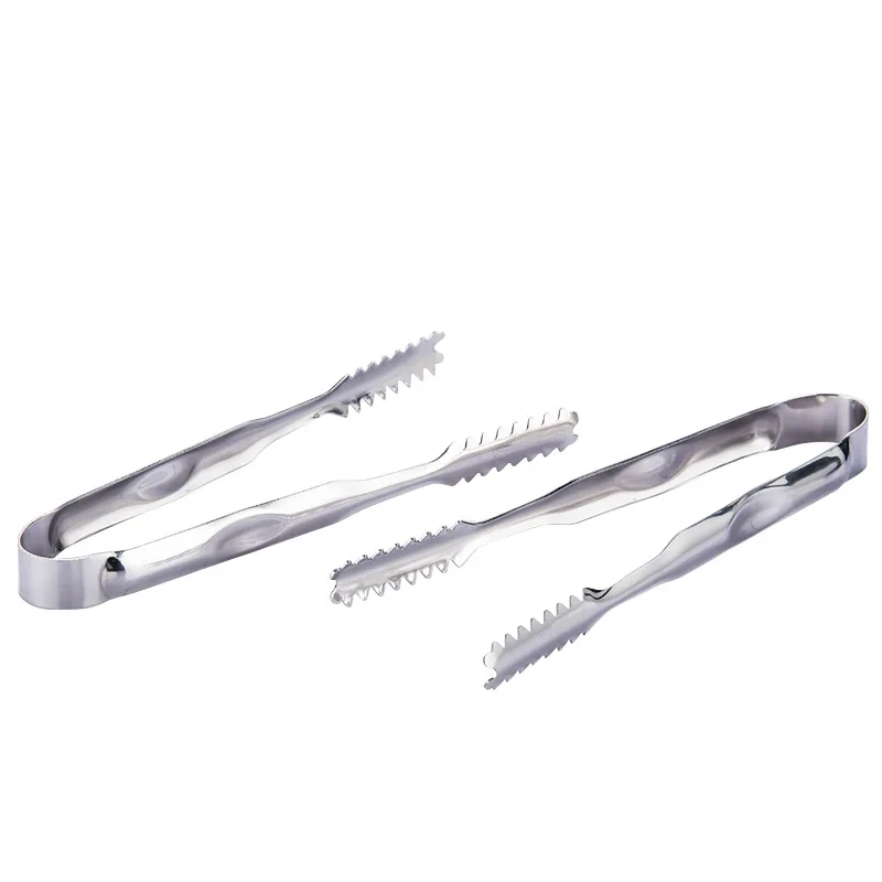
Hot Sale Stainless Steel Ice Tongs Kitchen Food Sugar Tongs 
