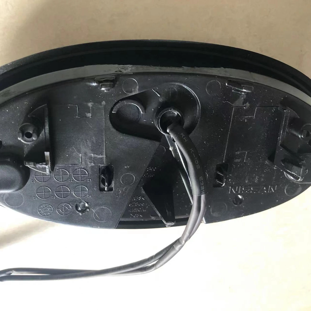 5D lighted grille emblems led logo badge For   Q50 silver chrome