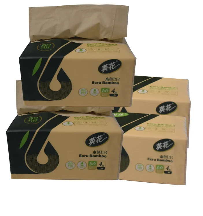Custom Premium Facial Tissue Paper Soft Pack Reusable Pulp 3 ply Facial Toliet Tissue Paper Printed Facial Toilet Paper Tissue