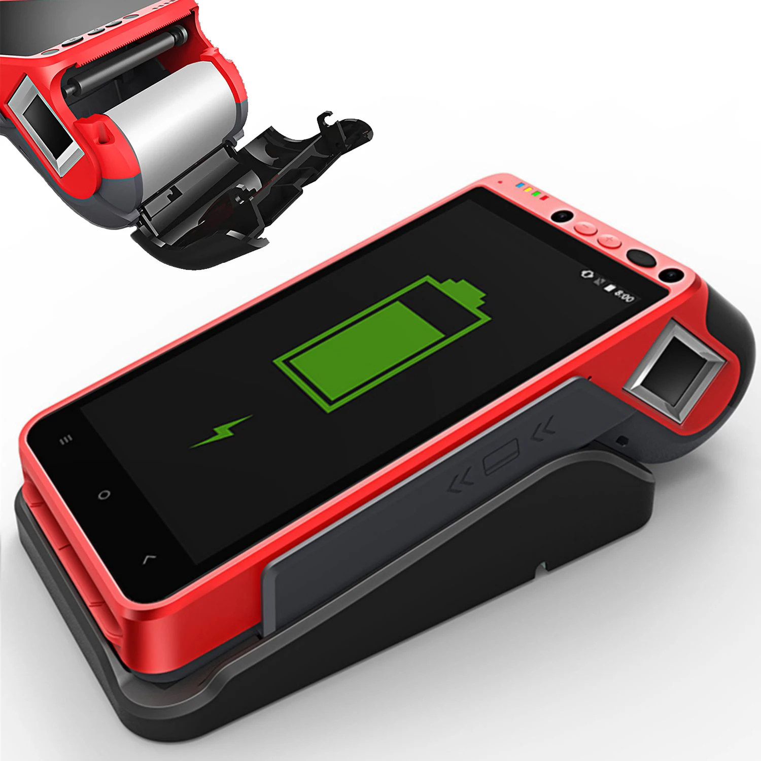 Android POS все в одном NFC устройство QR-код сканер WIFI 4G портативный терминал HCC-Z100