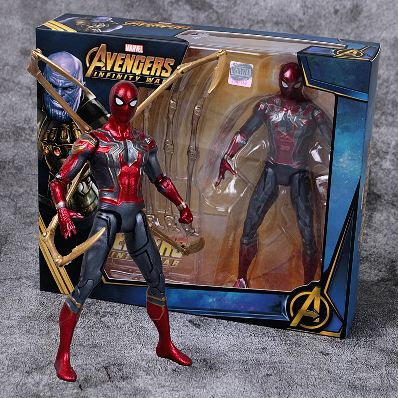 Spider Man Action Figures Movie & Tv Spiderman Pvc Toys