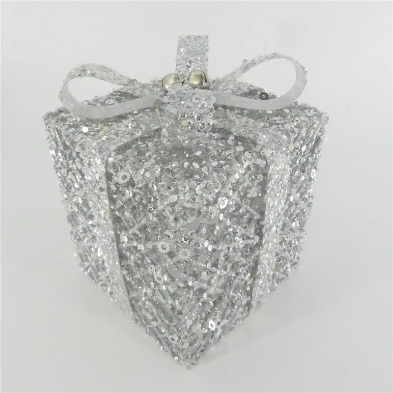 
8inch Glitter Xmas Present Table Decoration Party Wedding Celebration Decoration 