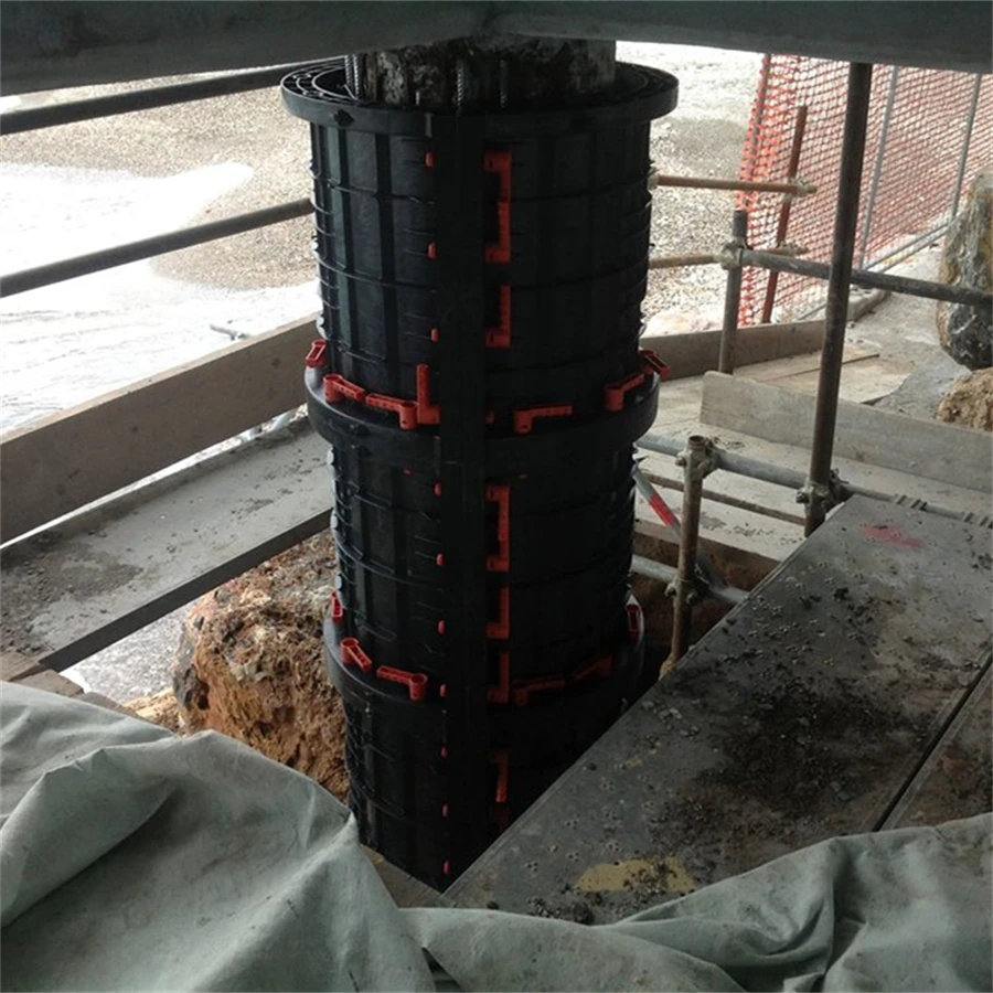 Plastic Round Column Formwork Systems with High Efficiency