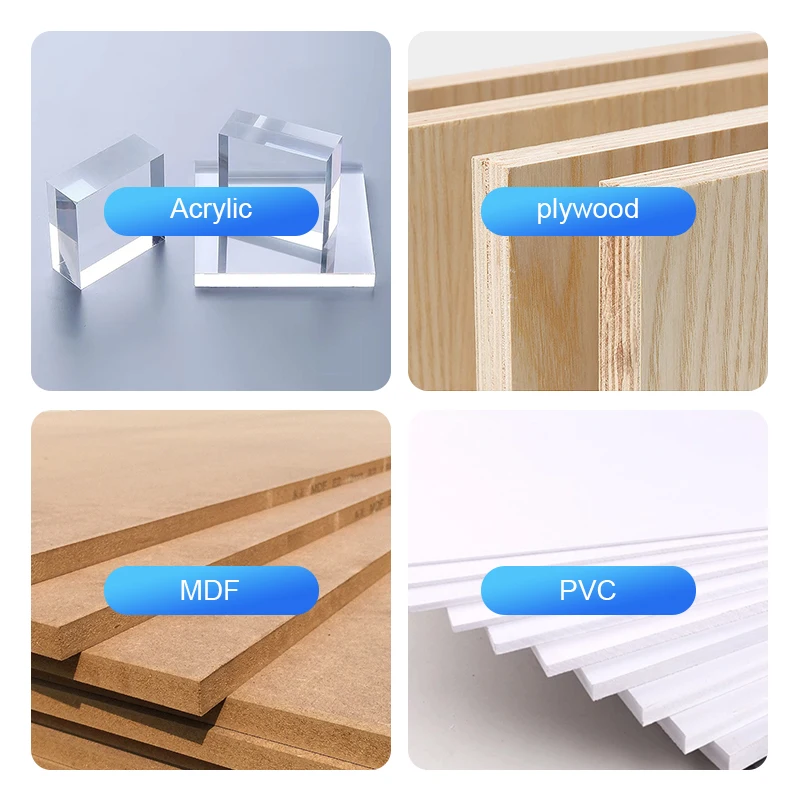 1310 CO2 Laser Cutting machine with TBI ball screw and PMI guide and rudia system 150W 260W 300W