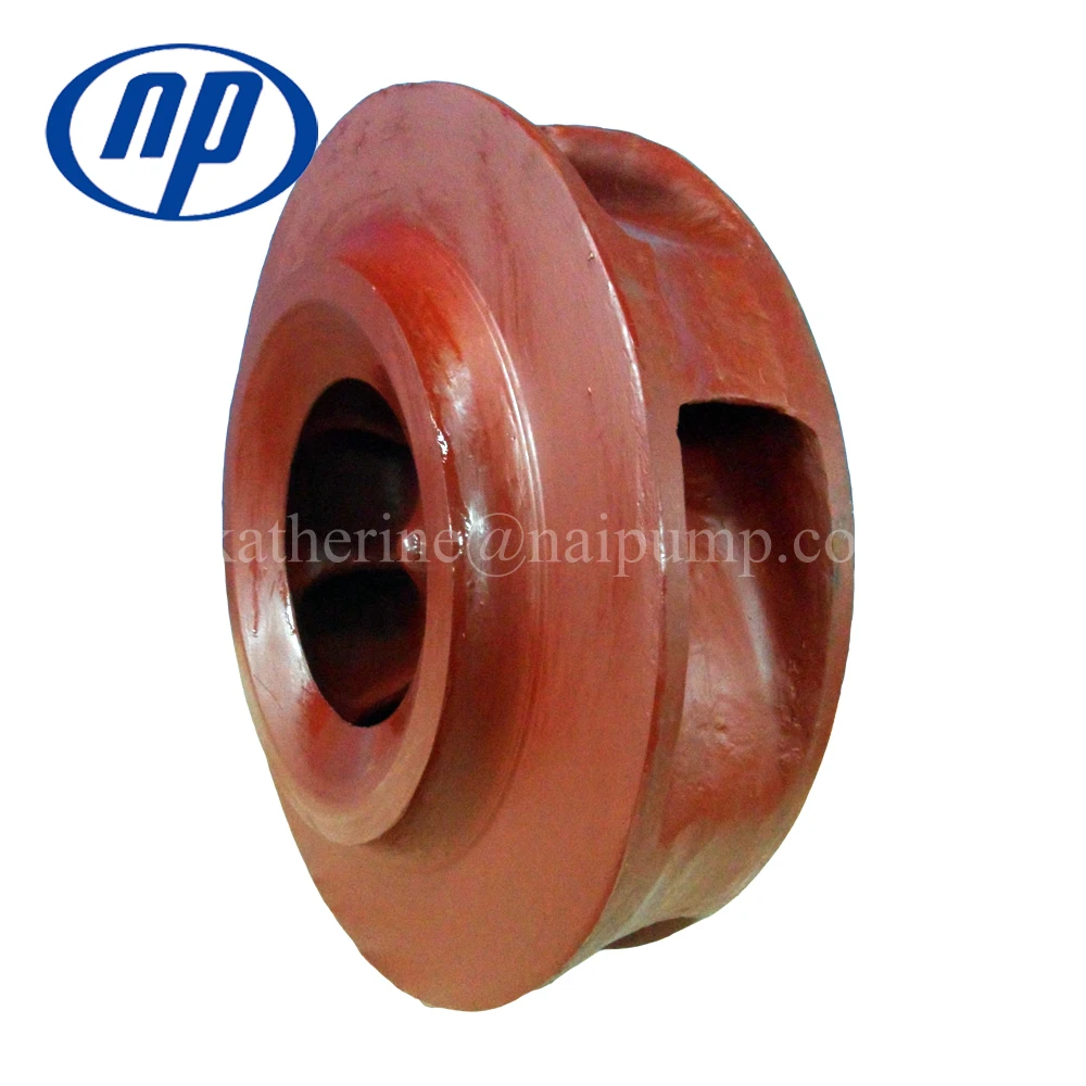 Naipu Slurry Pump Spare Parts F6058HE1 Impeller / Pecas para bomba de lama