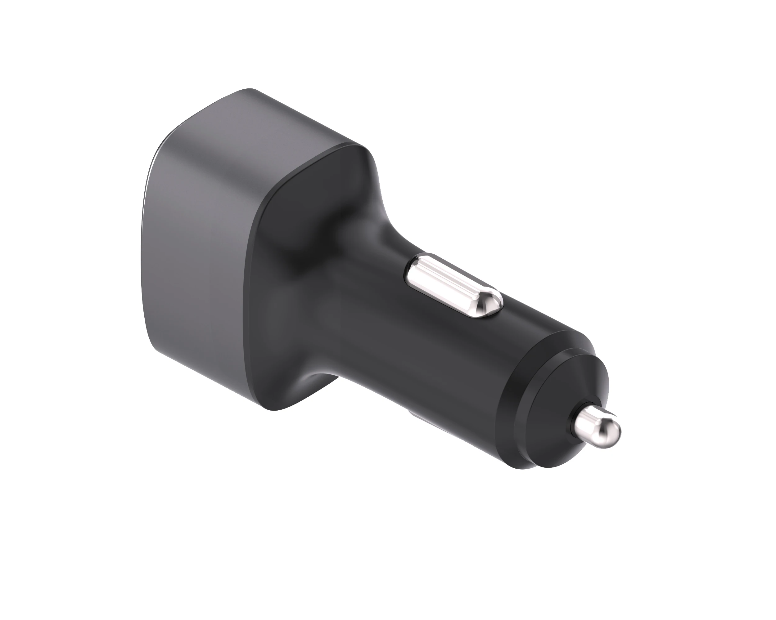 KC PD PPS 45W & QC3.0 18W 2-port pd qc3.0 car charger Type c car charger 63W for Samsung S22, iPhone and Laptops