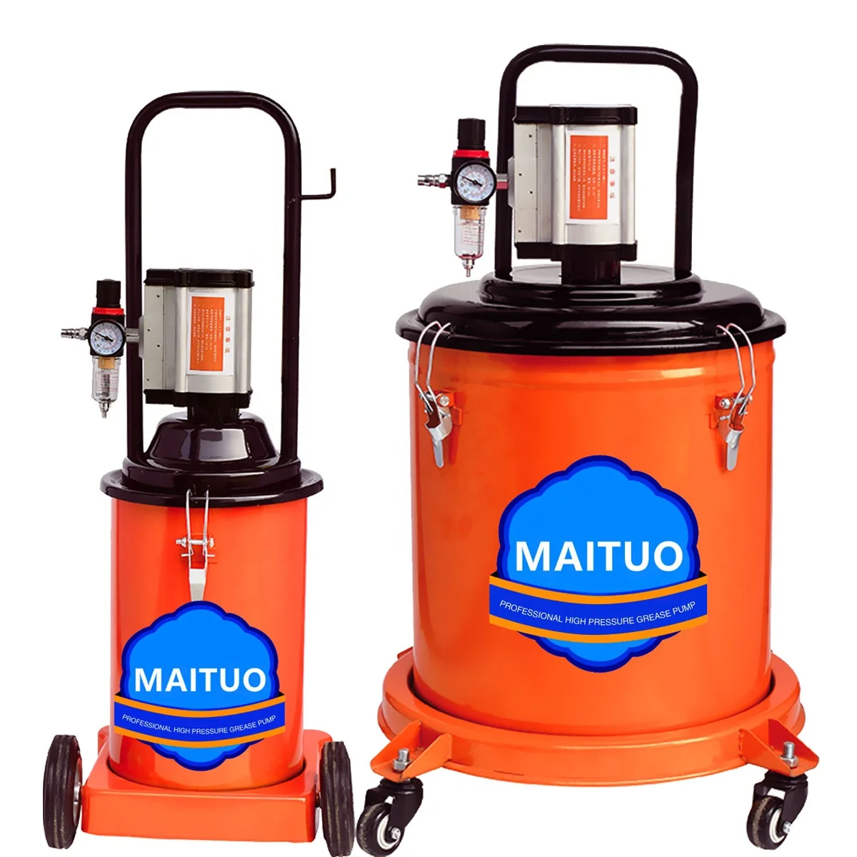 OEM Factory 60:1 Super Ultra High Pressure High Quality Air Operated Grease Pump Pneumatic Grease Lubricator