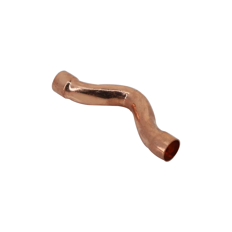 High quality Copper Full cross over Bend welding pipe Fitting plumbing Refrigeration Copper fittings