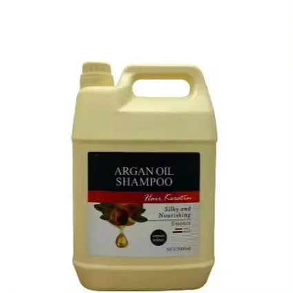 5L bottle big size professional Nourishing Silky olive Keratin Argan oil hair Shampoo