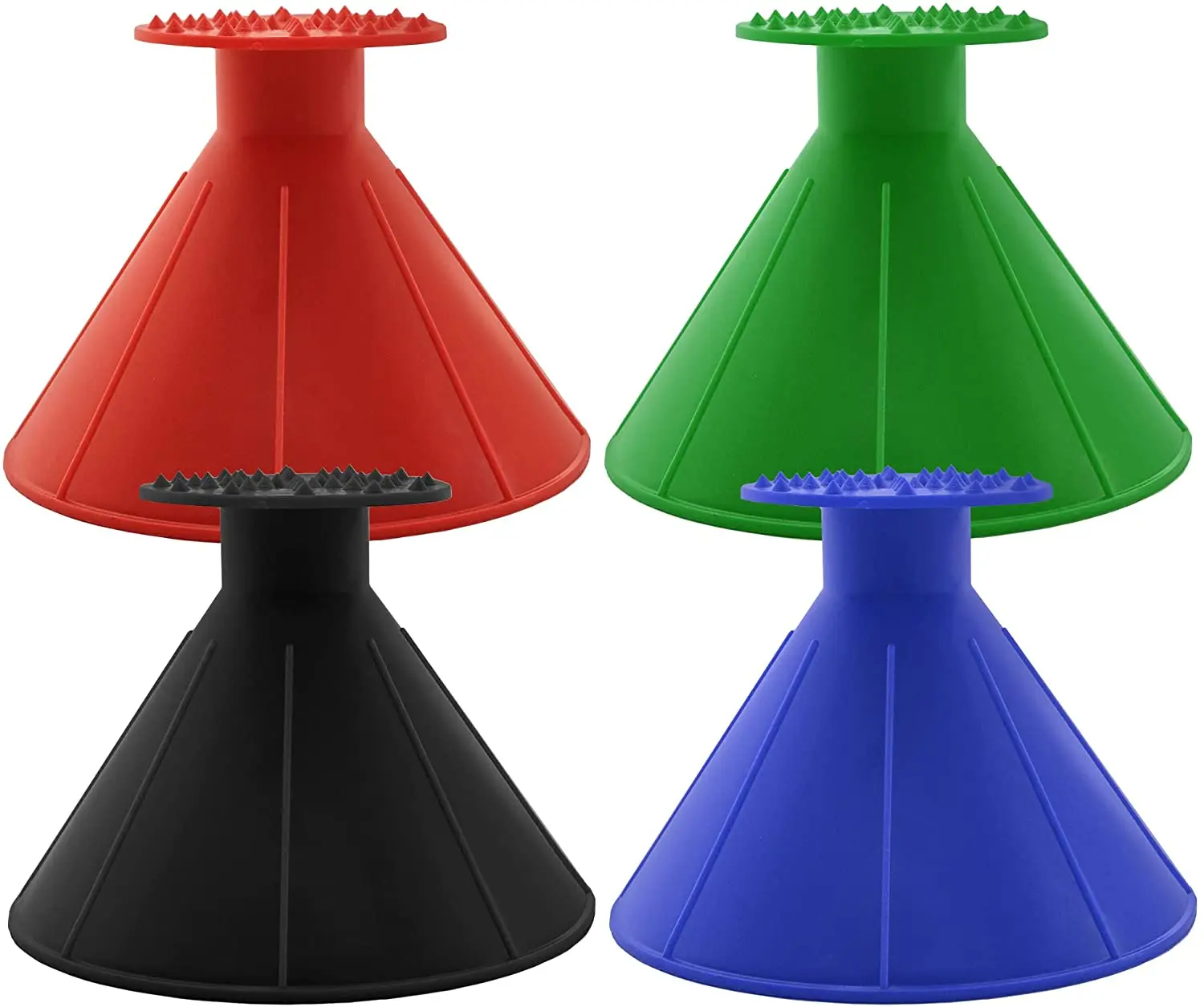 Car Window Windshield Snow Remover Car Ice Scraper Oil Funnel Car Snow Remover Shovel Window Scraper Ice Cone Scraper