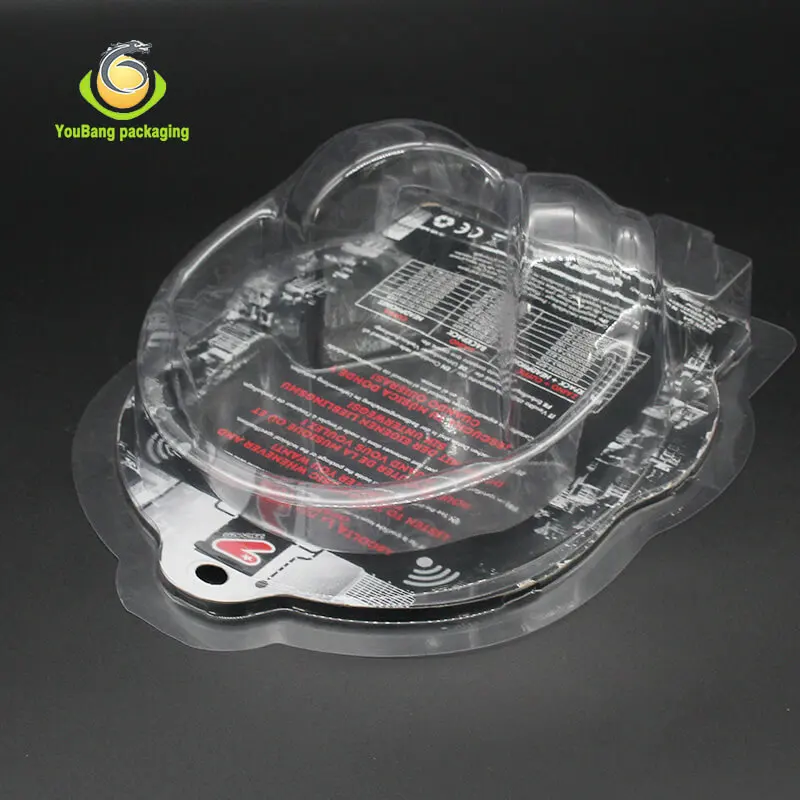 
YouBang packaging PVC Vacuum Formed Custom Plastic Slide Blister packaging 