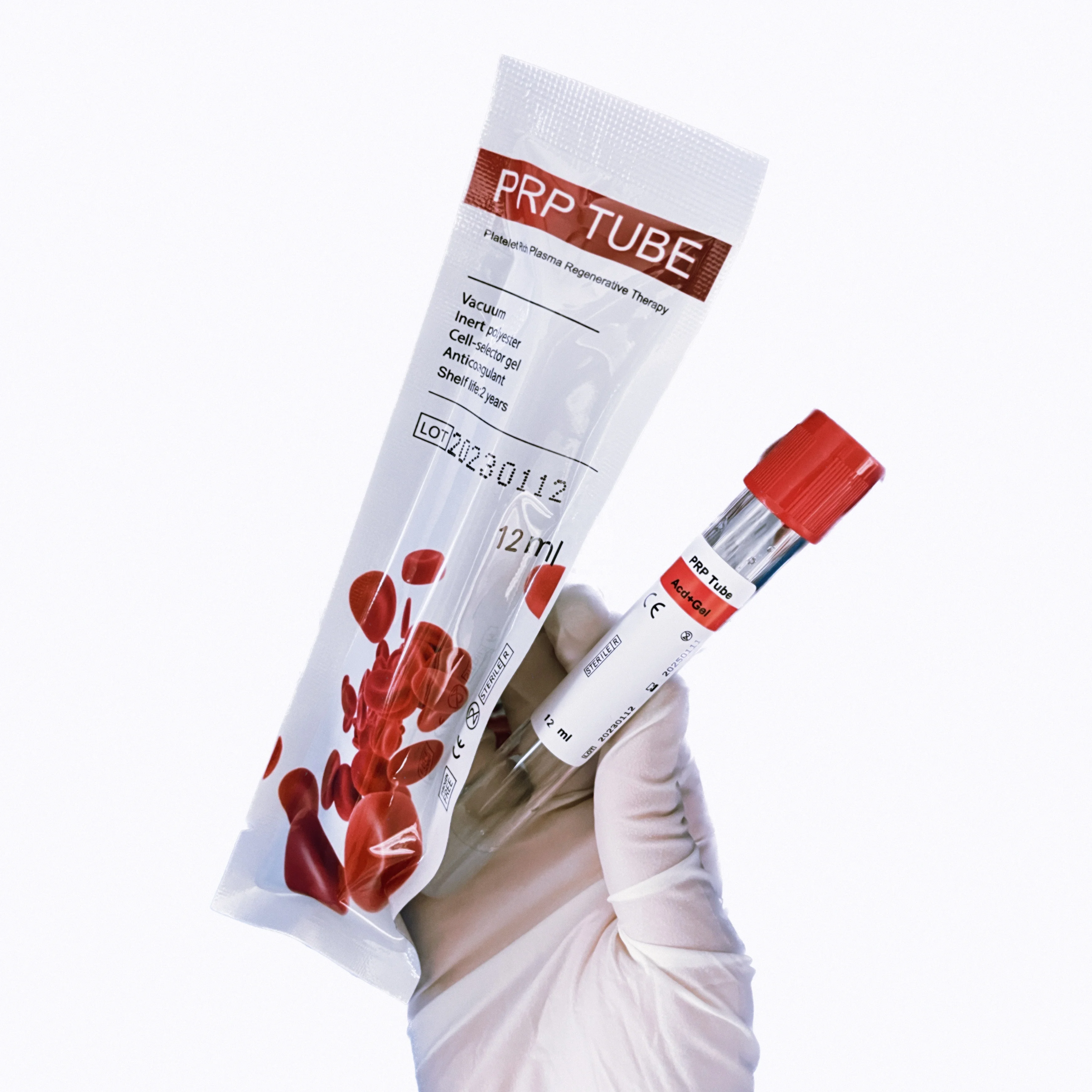 High concentrate growth factor platelet rich plasma y cell bio with gel tube for prp