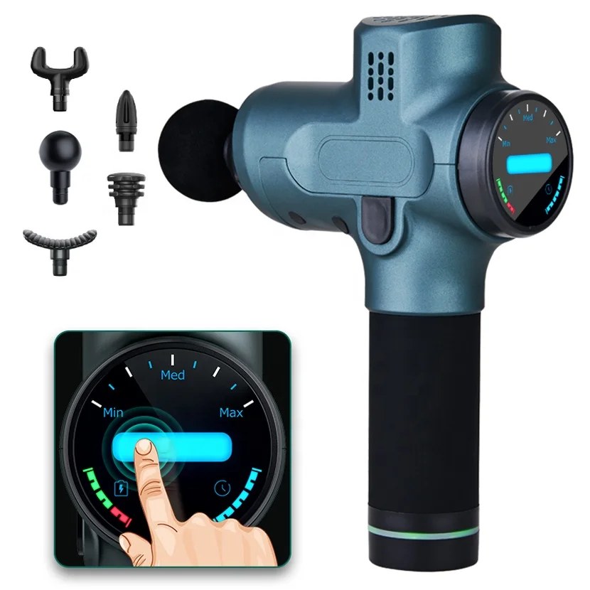 JINKE new generation electric body massage gun portable brushless high power