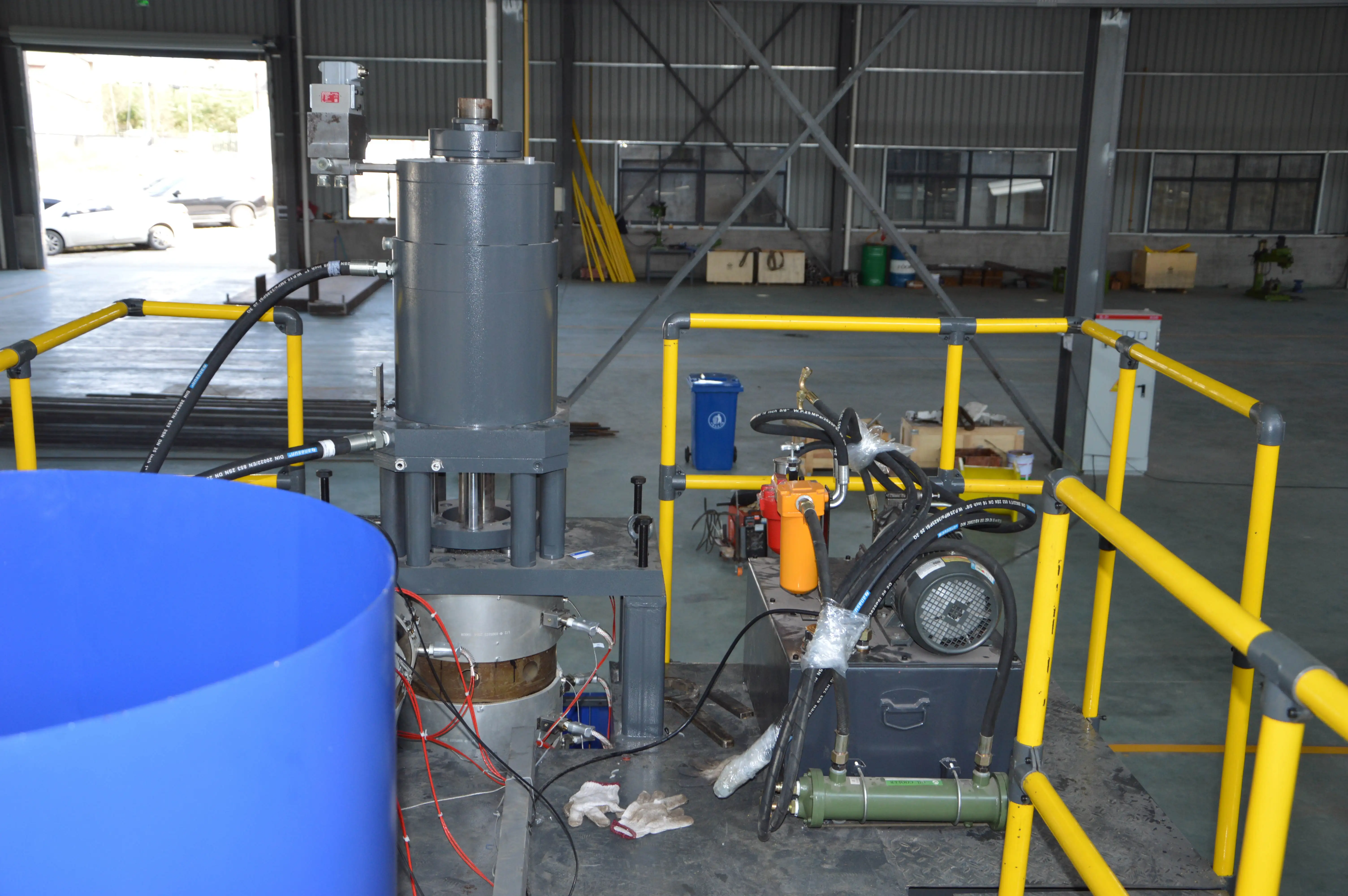 plastic HDPE jerrycan blow molding machine for sale