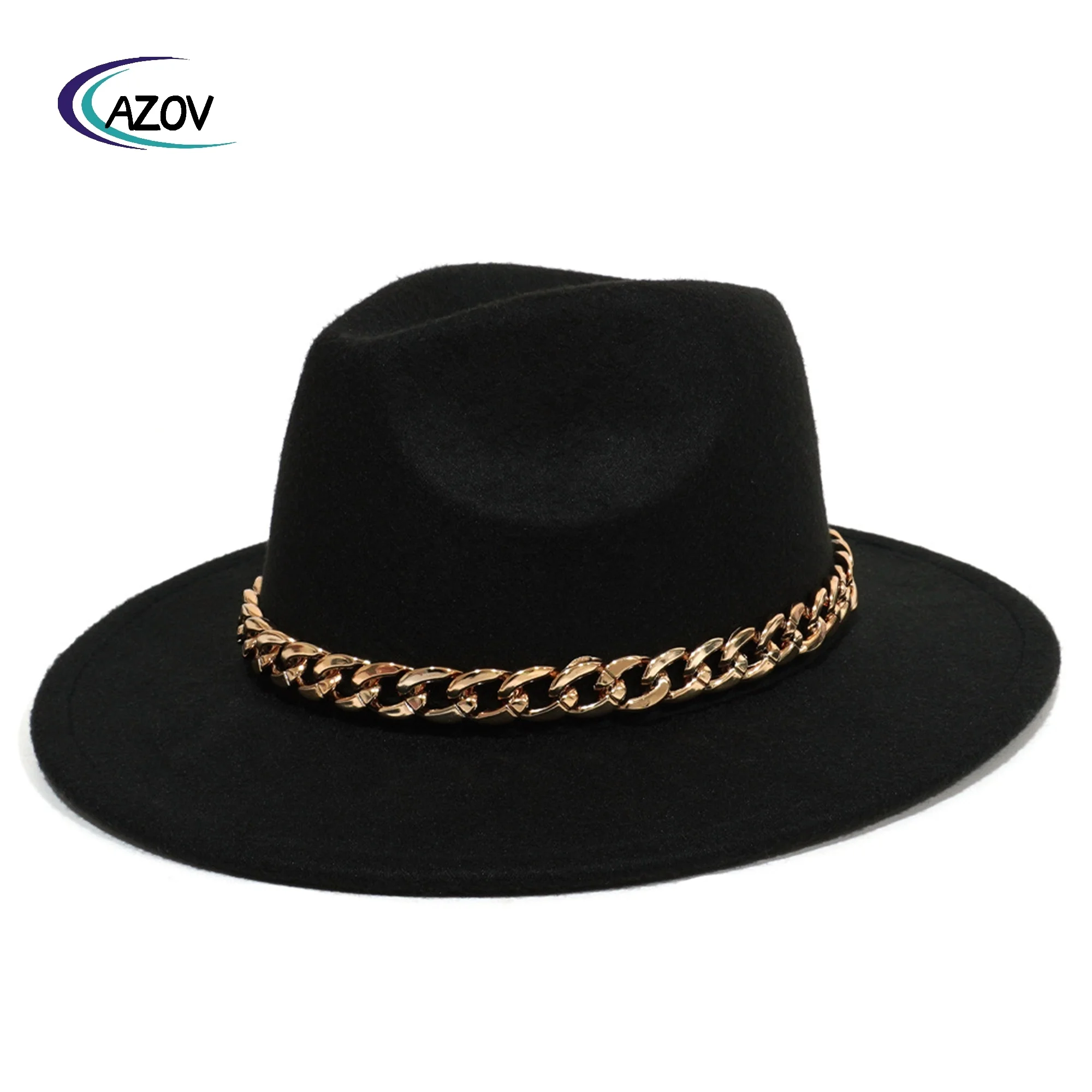 Hot Selling Fur Felt Hat Belt Woolen Hat Accessories Retro Belt Perfect Fit Denim Classic Cap