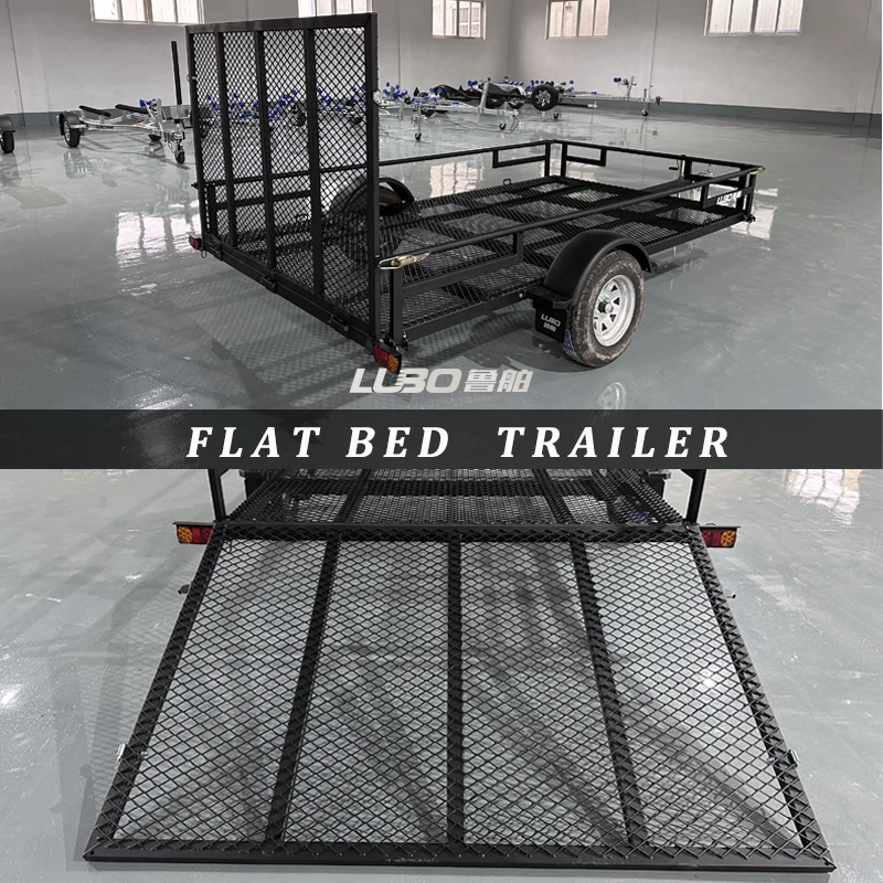 China LUBO ATV trailer flat bed trailer  utility trailer
