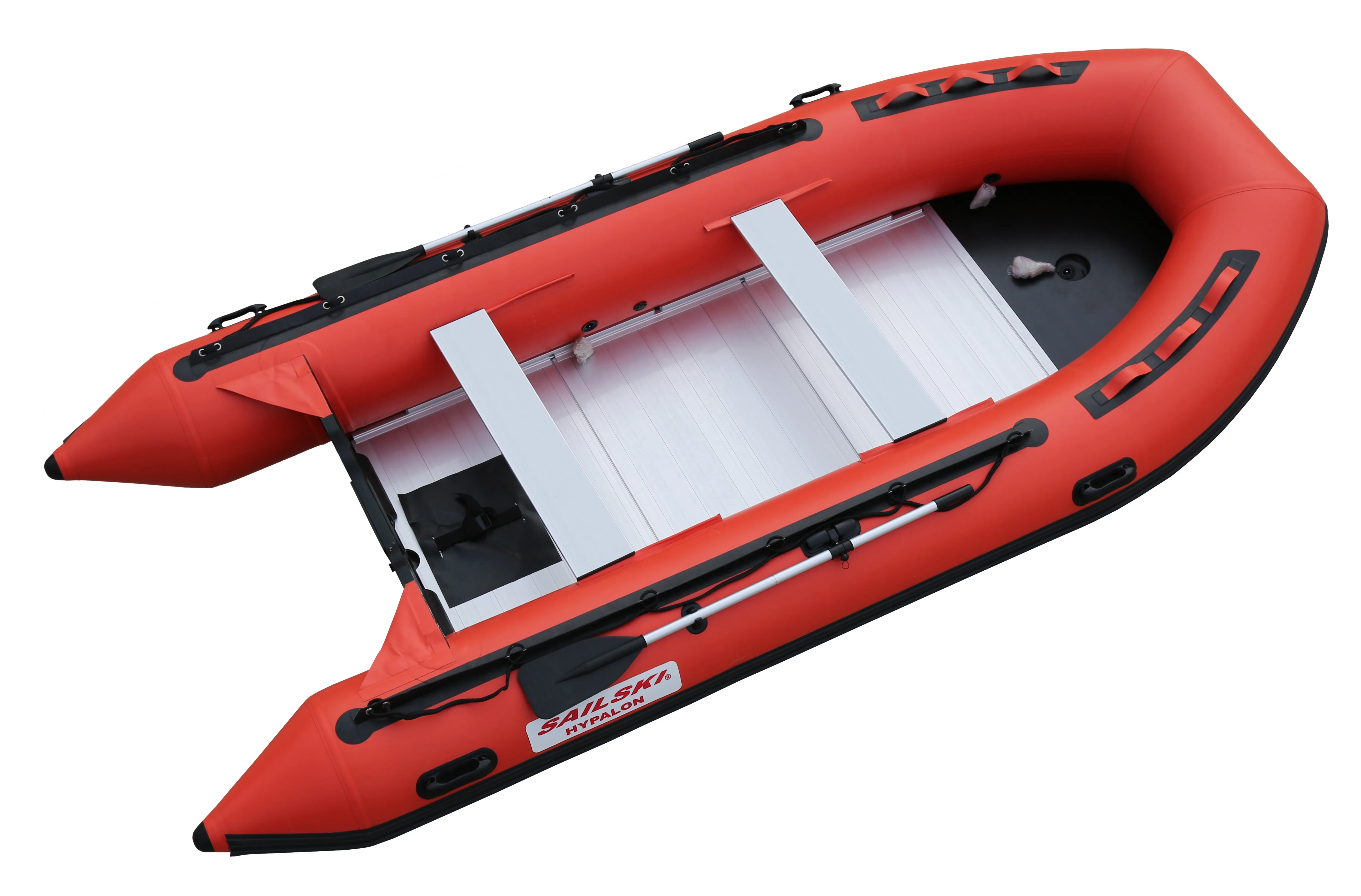 SAILSKI  inflatable boat 4.3m /14ft length, PVC or Hypalon fabric, aluminum floor,