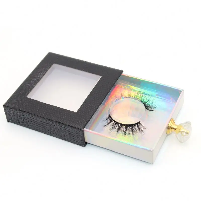 Magneric eyelash and eyeliner 16Mm Fluffy Siberian Vendor 100 Pair Mink Eyelashes