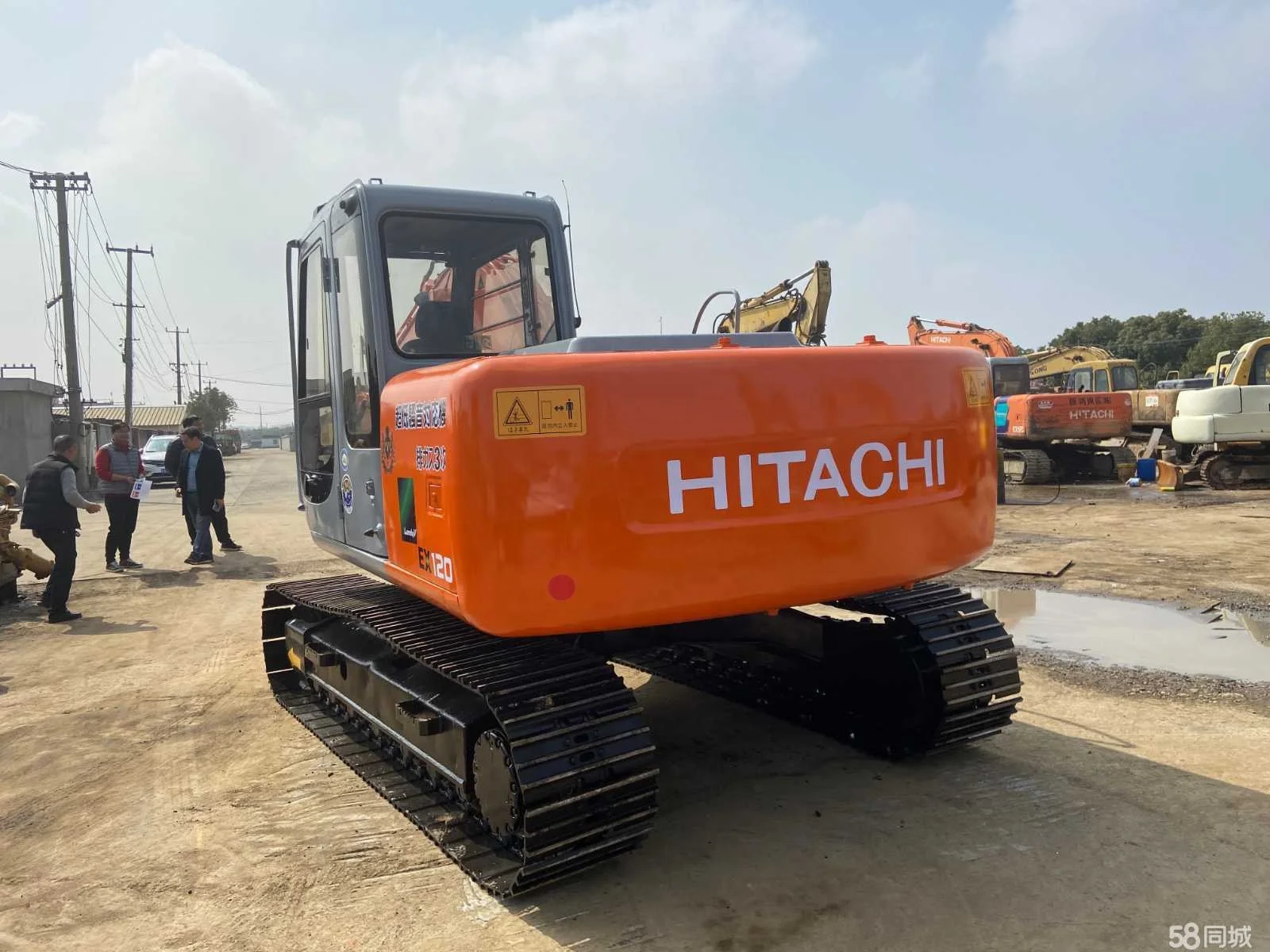 Used Hitachi Ex120 Excavators Good Condition 12 Ton Cheap Ex120-2 Ex120-3 Ex120-5 Japan Original for Sale