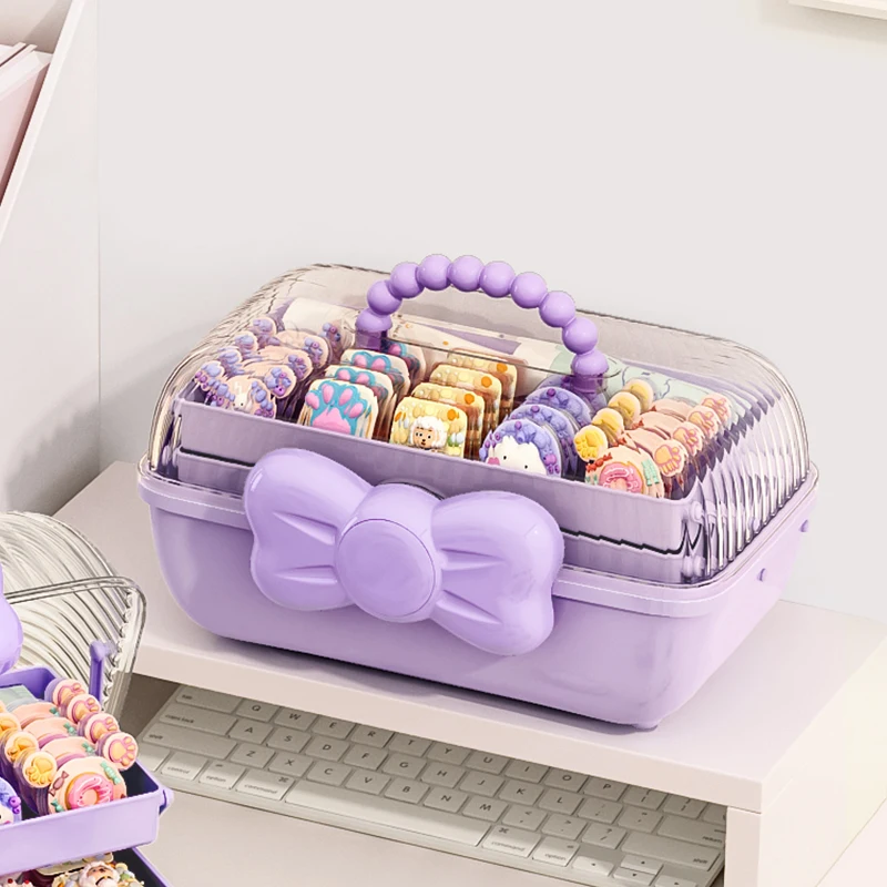 2023 hot selling low price organiser storage box Decorations storage plastic made kids & teen storage