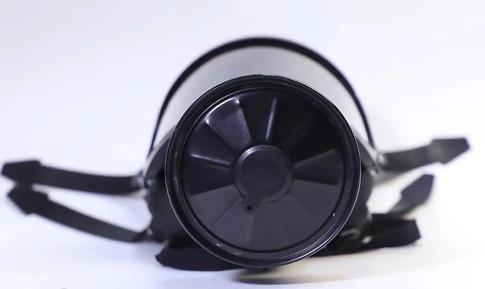 PPE Fireman Chemical Mask Gas Face Shield