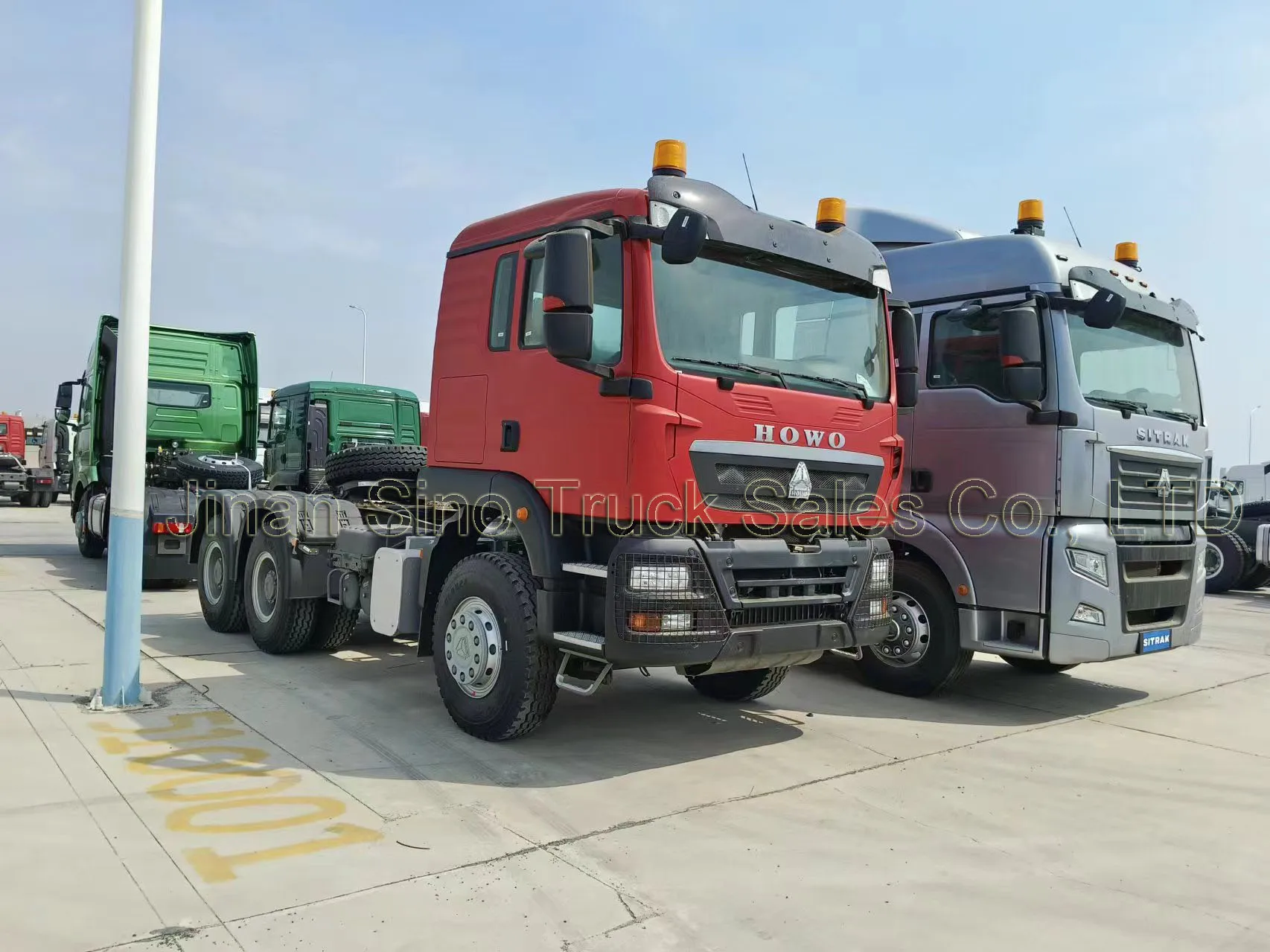 Китайский бренд новый Sinotruk Howo TX 6x4 400hp 10 колесные тягачи для продажи