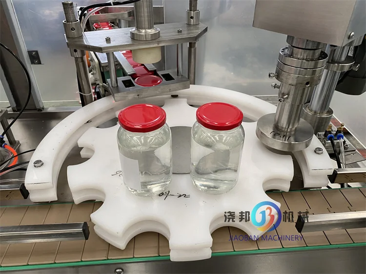 JB-NJ4 Automatic salsa red hot viscous thick pasta sauce filling machine