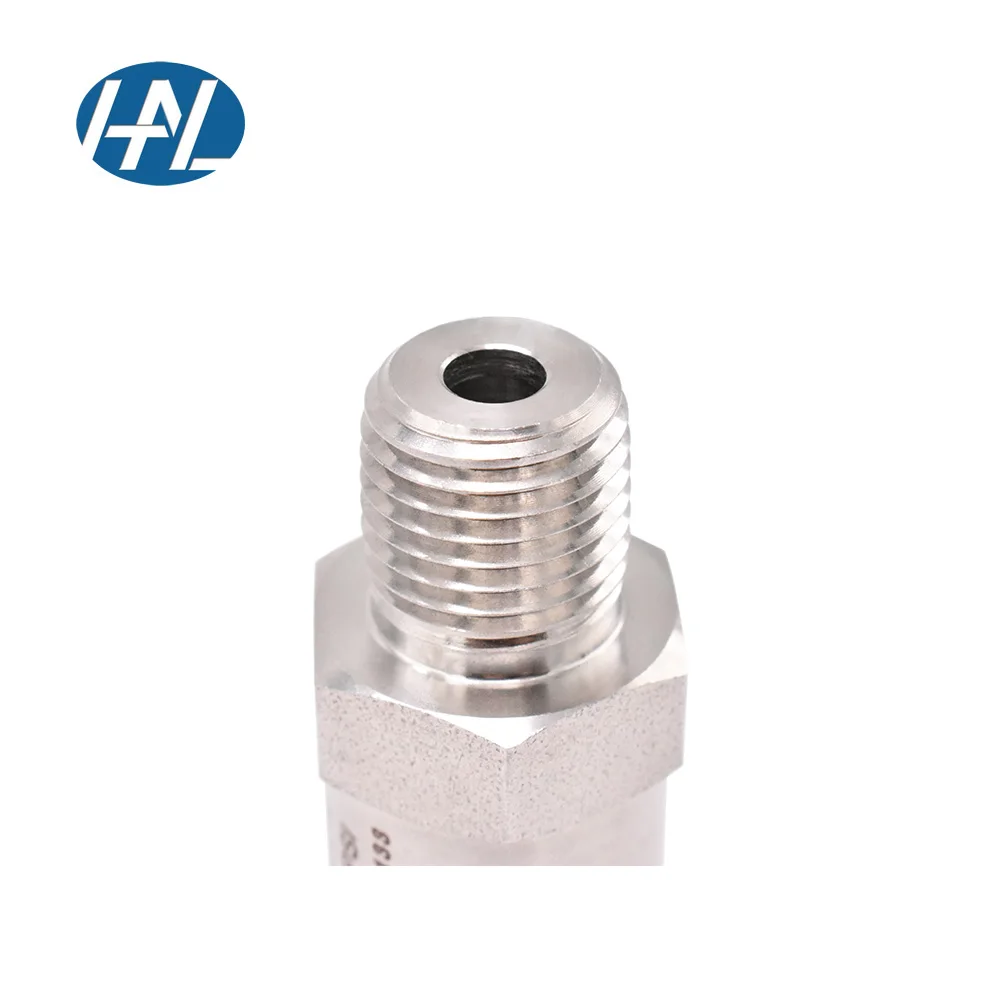 Stainless steel 316 straight male gas check valve high pressure