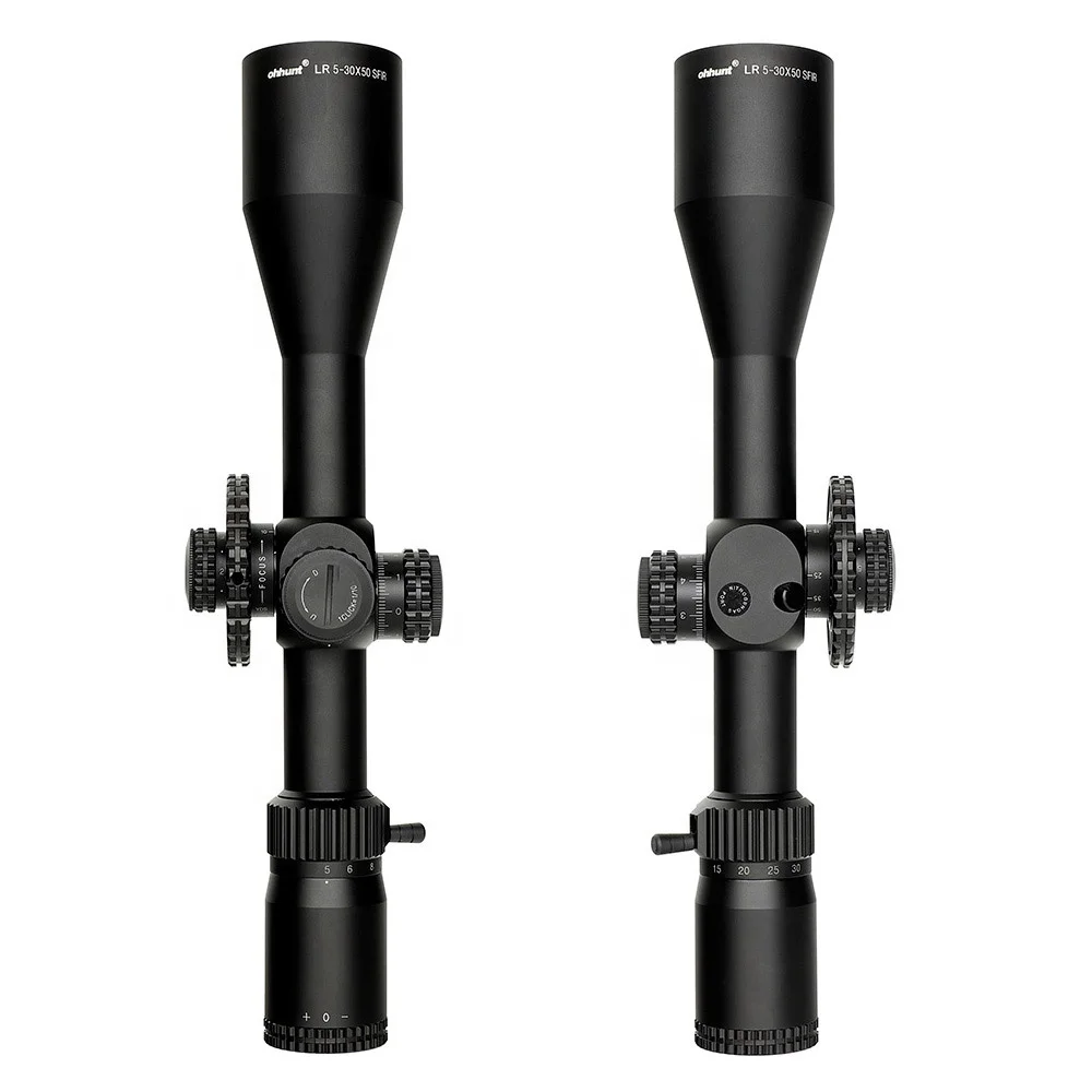 Ohhunt OEM Optics Telescopic Sight 5-30x50 SFIR Illuminated Side Parallax Tactical Long Range Hunting Scope