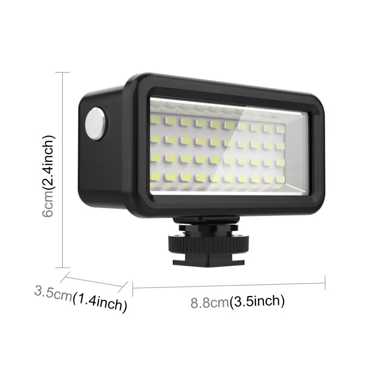 Hot Sell PULUZ 40 LED 40m color temperature Diving Waterproof Fill Light Camera Video Photo Studio Light Photographic Lightings