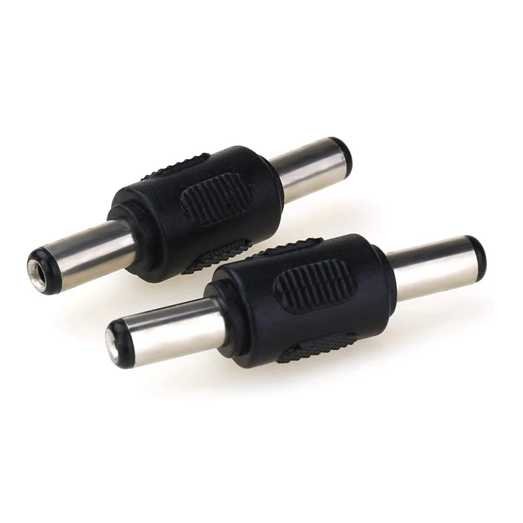 12V 24V Male Female 2.1mm X 5.5mm DC Barrel Jack Power Connector Adapter for Led Strip CCTV Camera