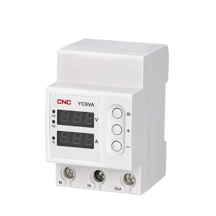 CNC YC9VA 1-63A регулируемое устройство защиты от перегрузки и пониженного напряжения 230V