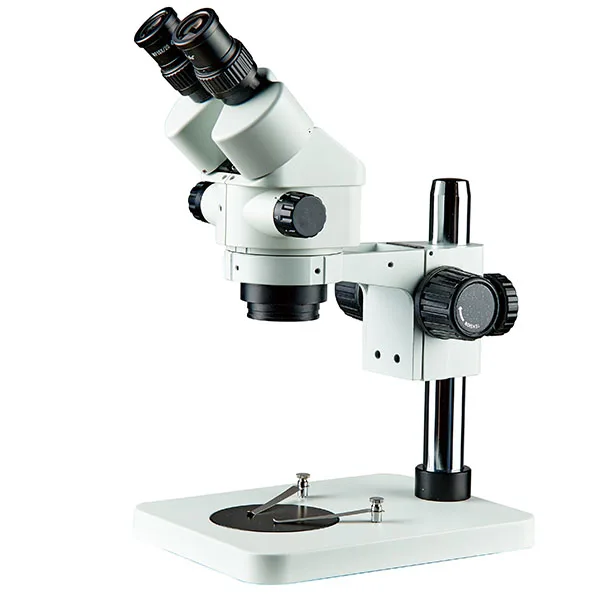 NZM0745B-D1 0.7-4.5X Greenough Optical Path Zoom Stereo LED Binocular Microscope estereo microscopio