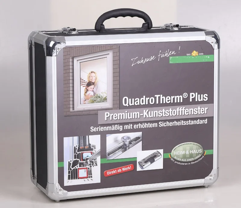 47X41X20cm Household Foam Padding Aluminum Tool Case With Combination Lock