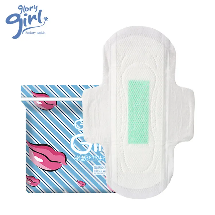 OEM Packaging disposable  Anion Sanitary pads Sanitary Napkin Manufacturing Hygiene Pad